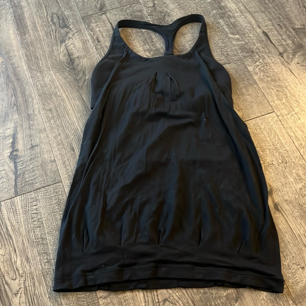 Lululemon blank tank bra combo size 6